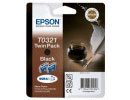 Epson T0321 Ink Cartridge Black (doble Pack) (C13T03214220)